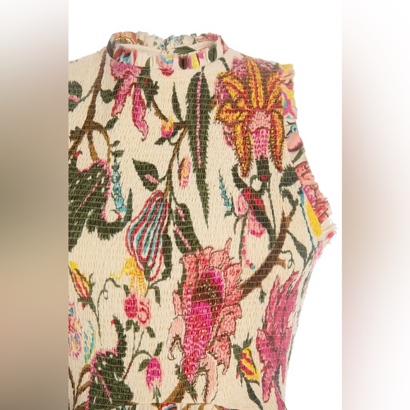 NWOT Alix of Bohemia Cabana Paradise Ruffle Dress Size XL - Picture 3 of 5